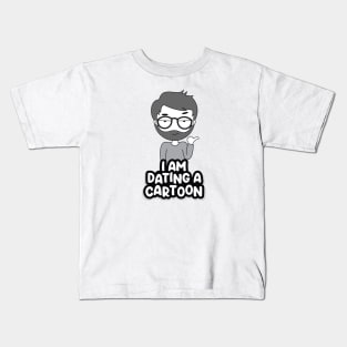 I am dating a cartoon Kids T-Shirt